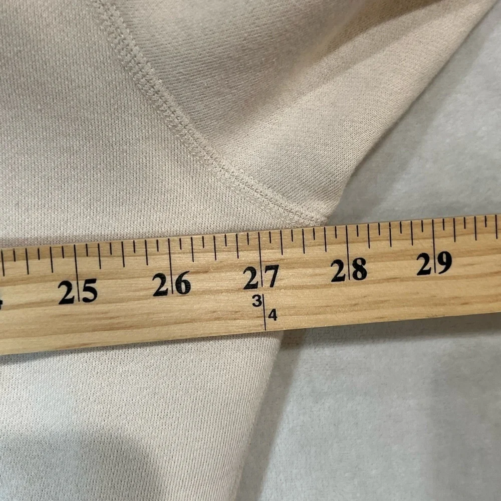 Polo Ralph Lauren Cream Turtleneck Cotton Sweater PRL Golf Logo Country Club